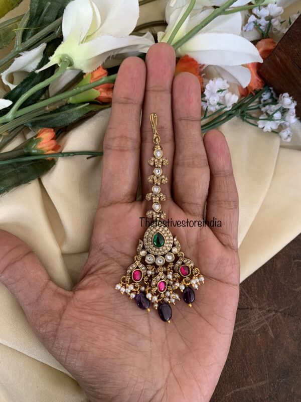 Victorian Purple maangtikka 5