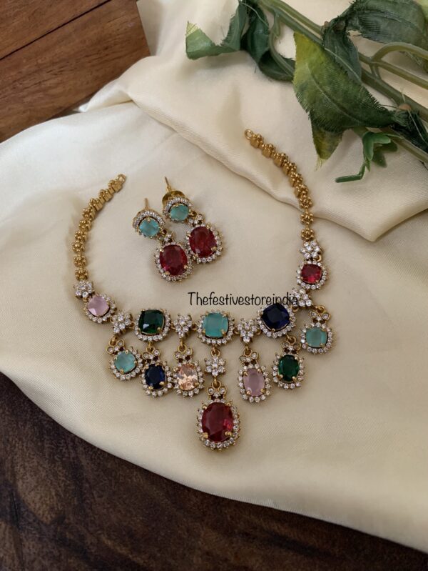 Navarathna Victorian drops set