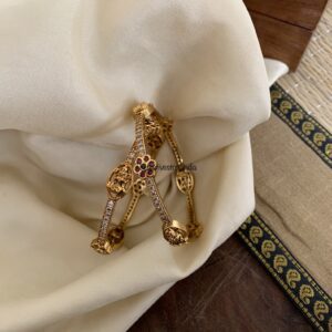 AD lakshmi floral bangles