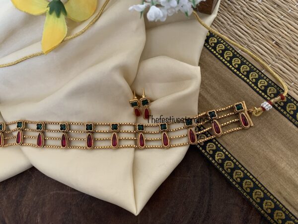 Classic kemp palakka choker set