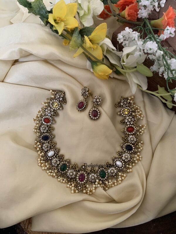 Multicolour Victorian heavy set