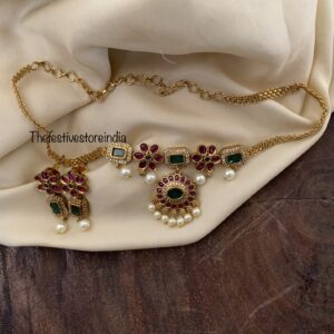 Mini kemp blocks necklace set