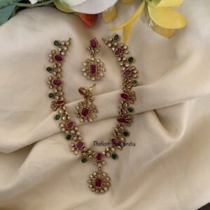 Attigai kemp necklace set