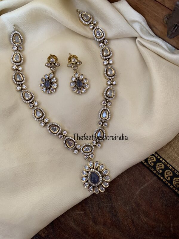 Budgeted grey / purpleish stone Victorian set