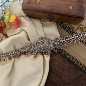 Budgeted Victorian pink hipchain