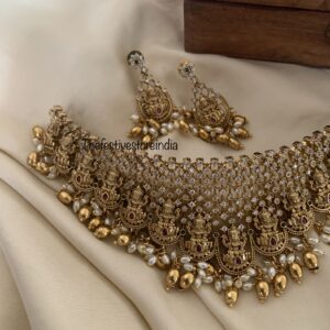 Bridal AD lakshmi choker set