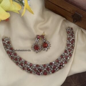 Designer CZ ruby set
