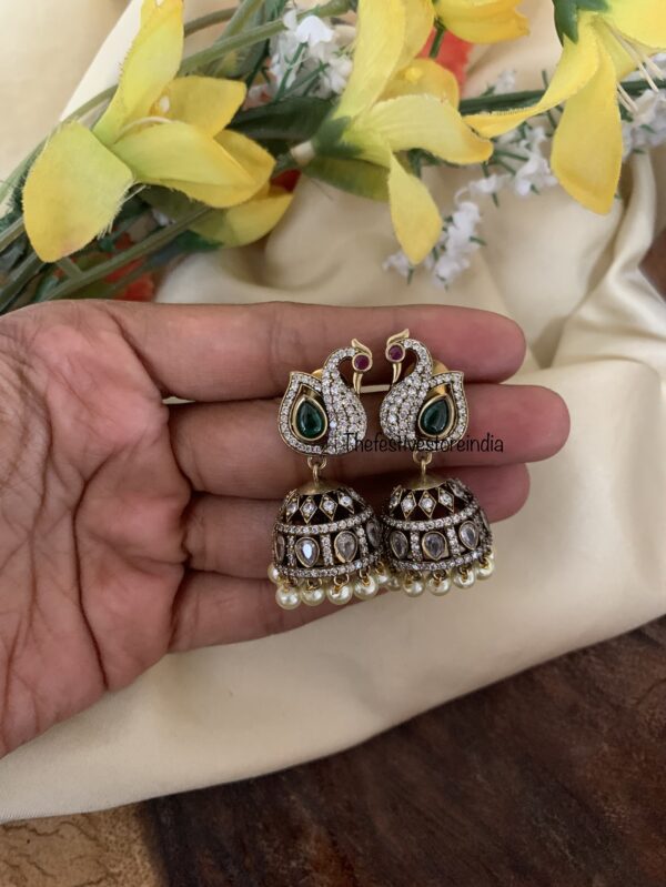 Navilu Victorian jhumkas