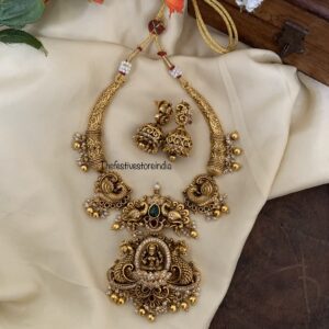 Lakshmi nakshi gold drops set