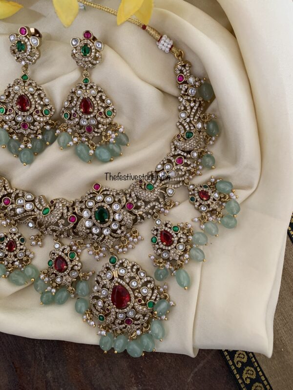 Bridal Victorian classic mint drops set