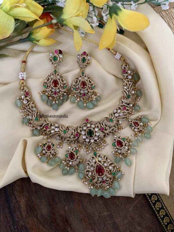 Bridal Victorian classic mint drops set