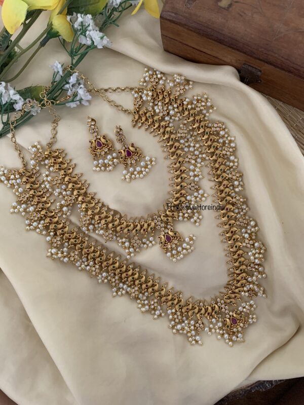 Matte Guttapusalu Bridal set