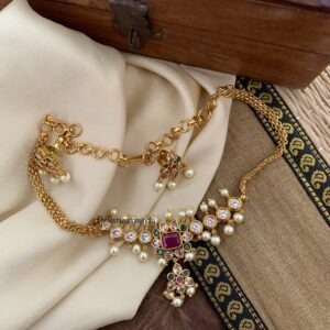 Minimalist choker necklace set (Kids friendly)