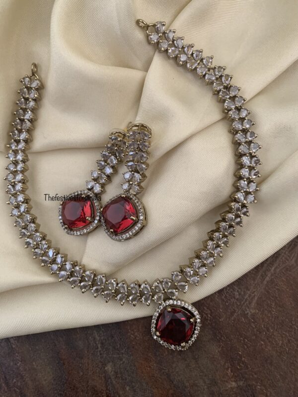 Victorian attigai - Ruby