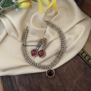 Victorian attigai - Ruby