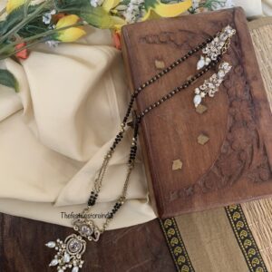 Victorian pendant Mangalsutra set