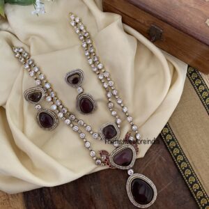 2 layer statement victorian set - Purple