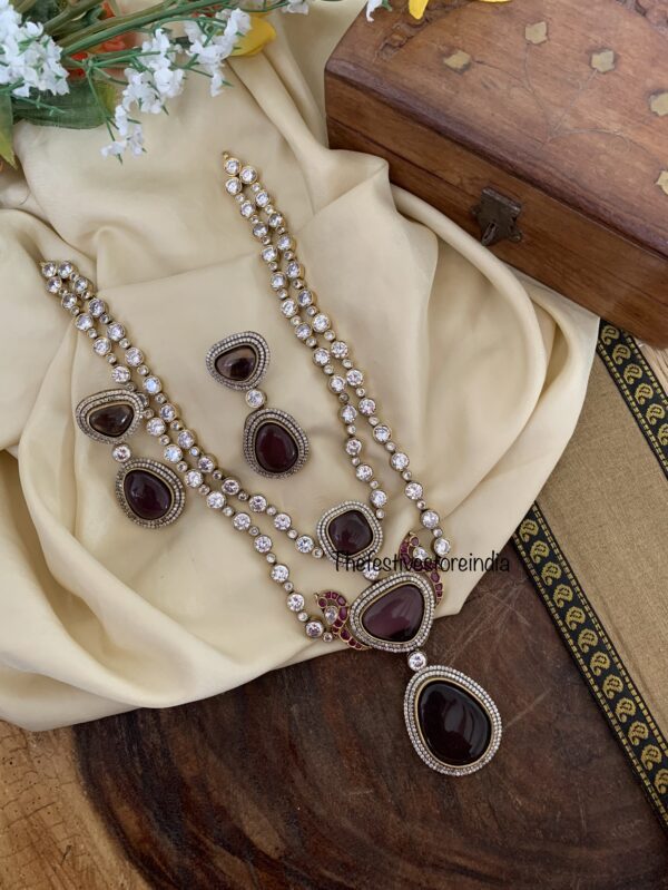 2 layer statement victorian set - Purple