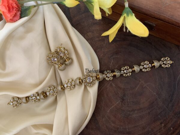 AD kundan choker/necklace set