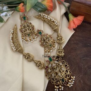 Budgeted Lakshmi pearl kanti set