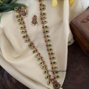 40cms mid length Palakka necklace set