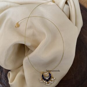 Jadau minimalist pendant chain - All blue | Invisible chain