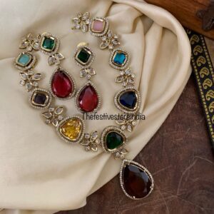 Classy Victorian drop multicolour set V2