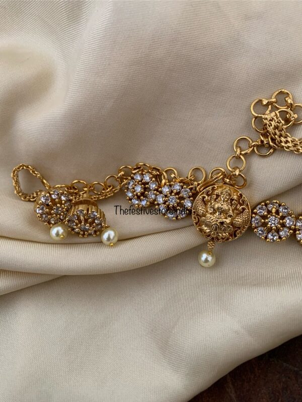 Mini lakshmi choker set (Kids friendly)