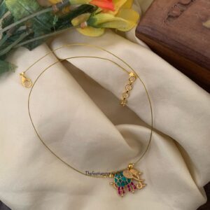 Jadau minimalist ELEPHANT chain | Invisible chain