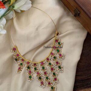 Jadau minimalist Multiple step chain