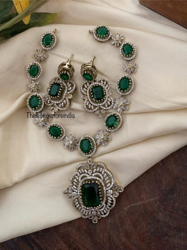 Classic Victorian blocks set - Emerald/Green
