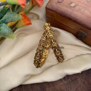Budgeted Antique polish Lakshmi kada - Set of 2