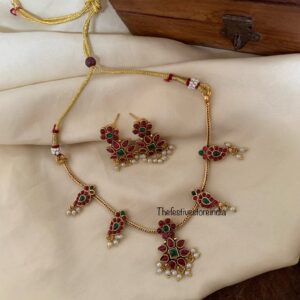 Budgeted maanga/mango necklace set