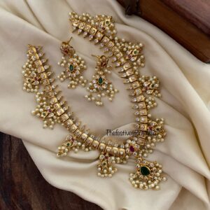 Classic guttapusalu necklace set