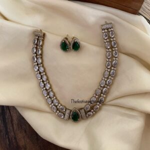 Emerald tikka 2 layer Victorian set
