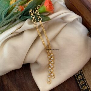 Diamonds straight maati / ear chain