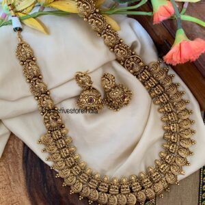 Antique polish Grand Bridal kaasu haaram set