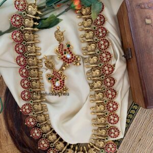 Grand Bridal bottu navilu haaram set