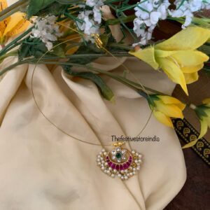 Jadau minimalist classic pendant chain