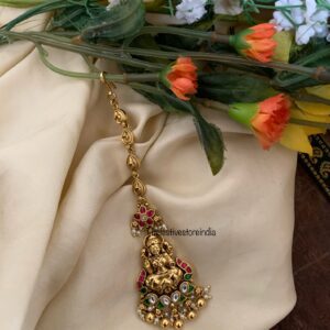 Lakshmi gold drops maangtikka