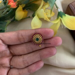 Round Nosepin - press on