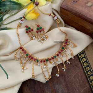 Budgeted drop necklace set