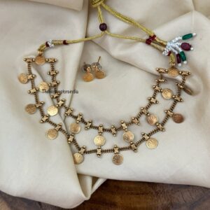 Budgeted Coin kaasu lakshmi necklace set