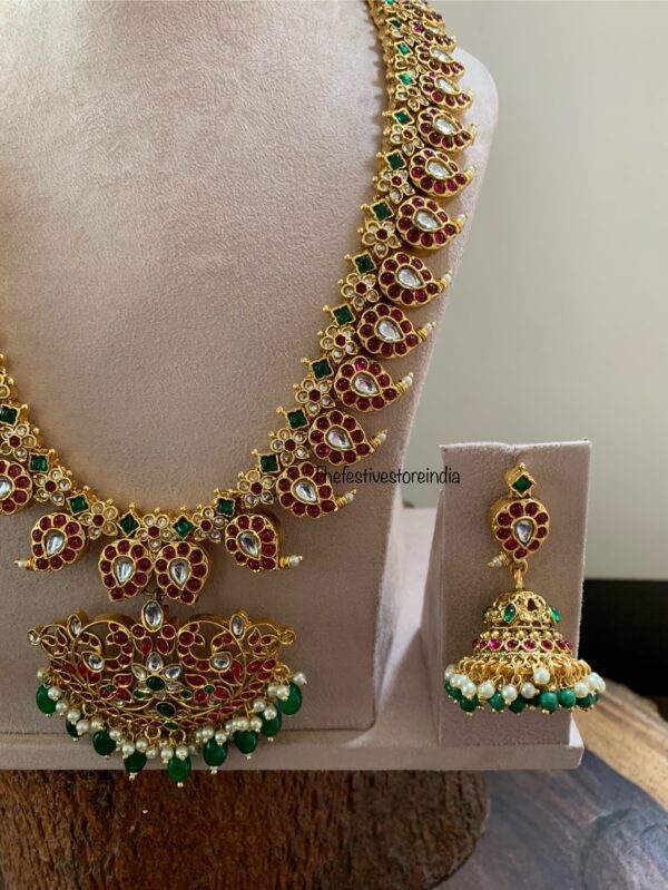 Classic bridal mango haaram set