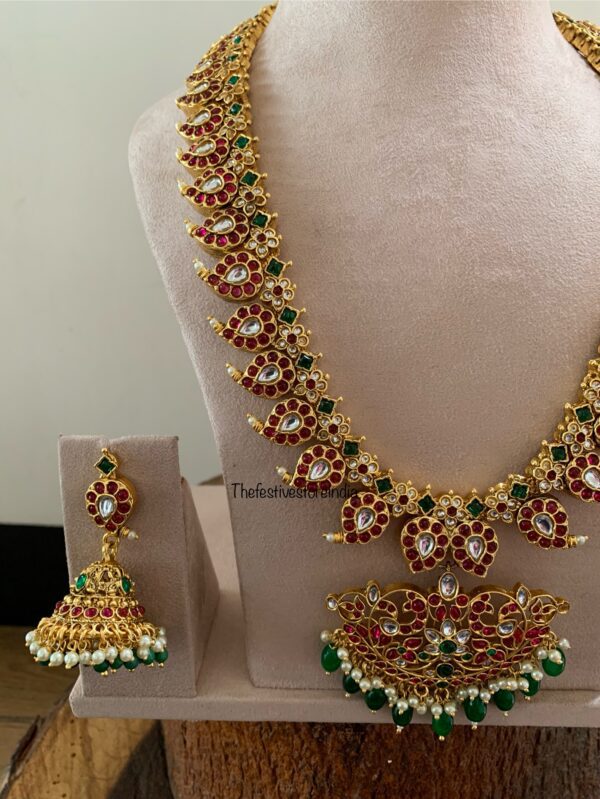 Classic bridal mango haaram set