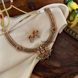 Bridal Lakshmi attigai chain set