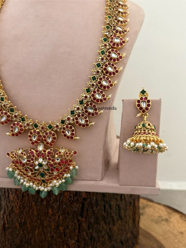 Classic bridal mango haaram set