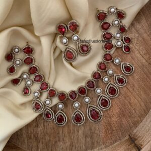 Victorian ruby droplets