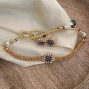Block choker set - Grey