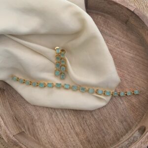 Gold polish blocks set - Mint